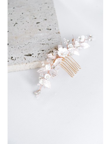 Freesia - Flower bridal comb plus qu'un jeu 