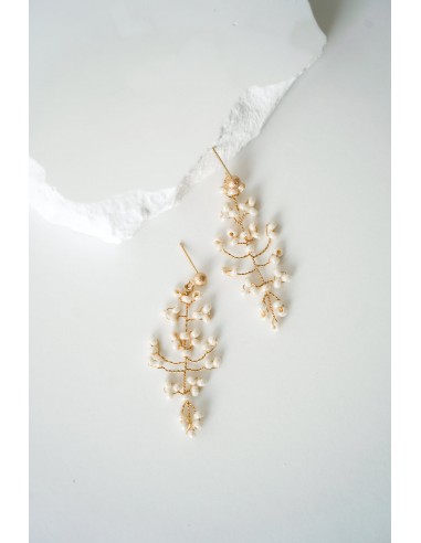 Colombelle - Long seed bead earrings meilleur choix