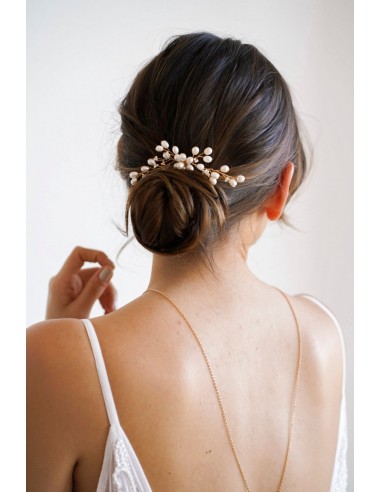 Némésie - Pic à chignon perles naturelles prix pour 